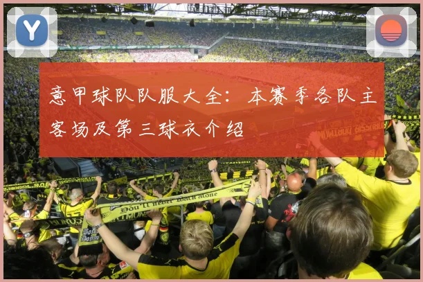 意甲球队队服大全：本赛季各队主客场及第三球衣介绍